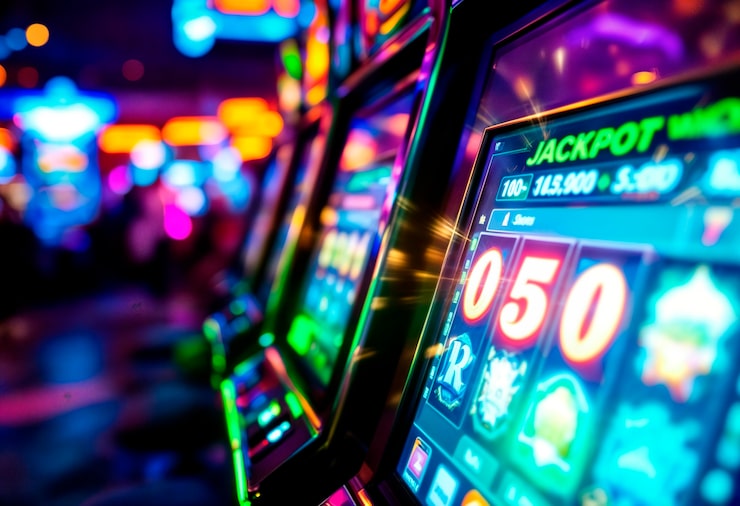 Máquina de slots no casino Spinmama